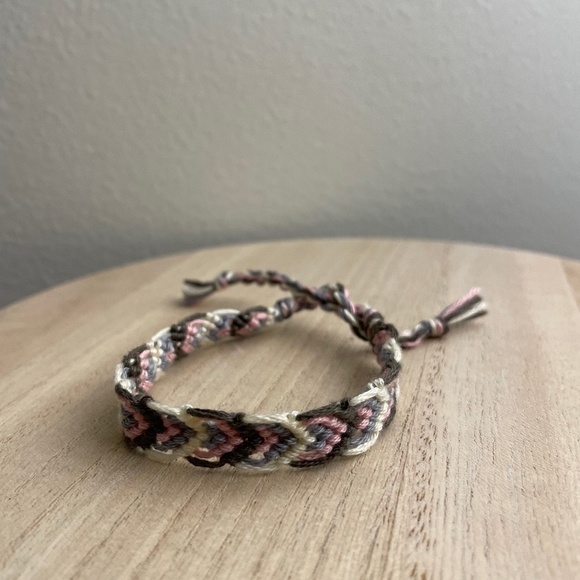 Handmade Jewelry - 10/$25 Cream Colors Woven Bracelet